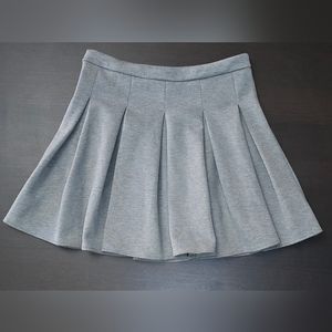 Heather Grey Pleated School Girl Skirt Merona Discontinued Target Brand
